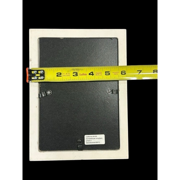 5x7 Family Picture Frame Wooden Hinged Family Is A Blessing White Wooden Frame - Picture 6 of 7